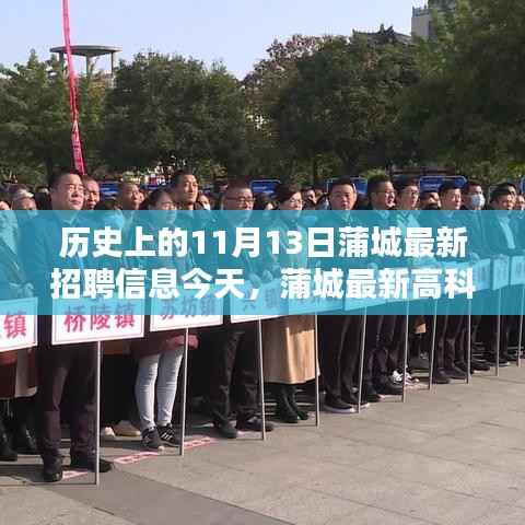 揭秘,蒲城最新高科技招聘动态,智能生活新宠儿发布于历史性的11月13日