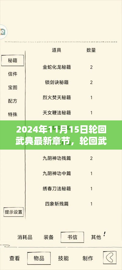轮回武典最新章节深度解析与全面评测(2024年11月版)