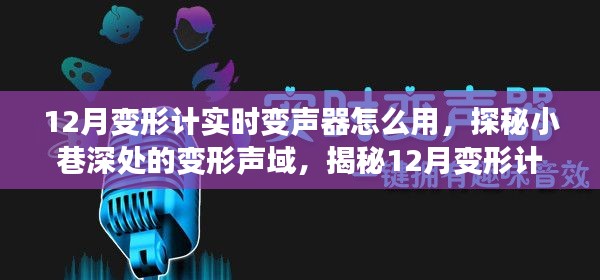 揭秘,12月变形计实时变声器的使用指南与神奇魅力探秘小巷深处的声域变化故事