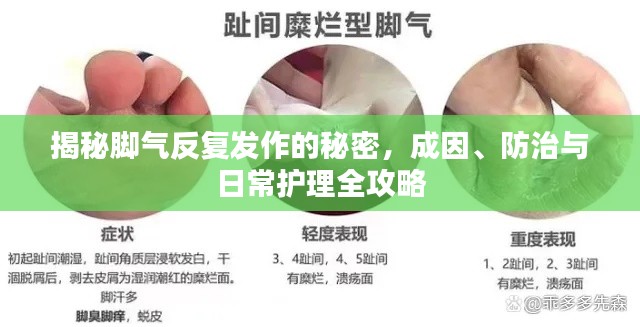 揭秘脚气反复发作的秘密,成因、防治与日常护理全攻略