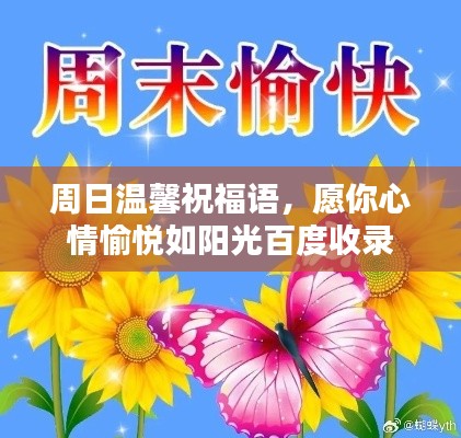 周日温馨祝福语,愿你心情愉悦如阳光百度收录